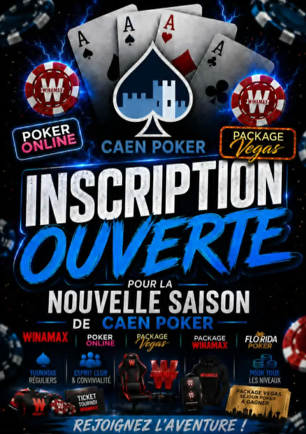 Inscription saison 2026-2027
